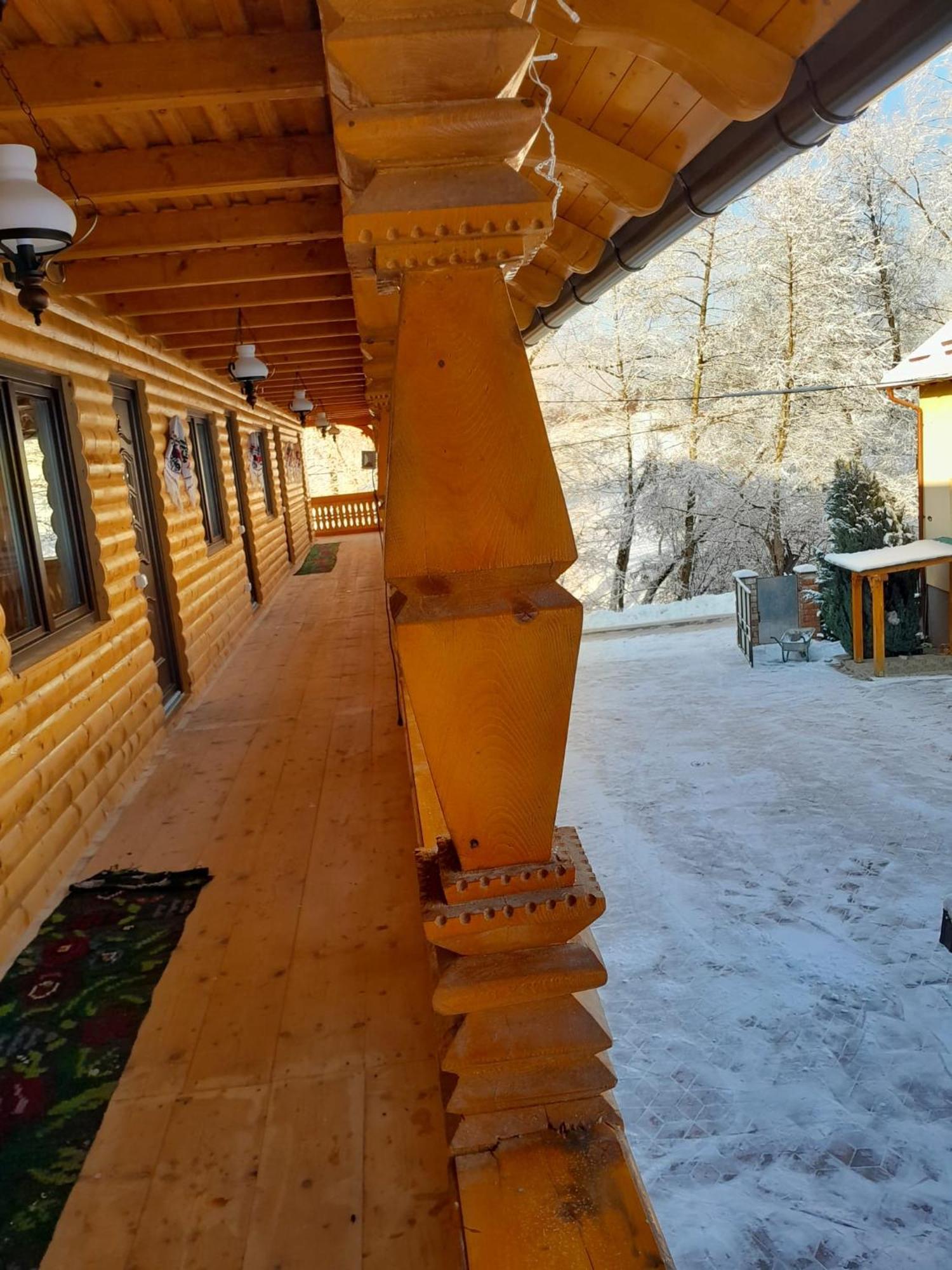 Pensiunea Malinul Bîrsana Exteriör bild
