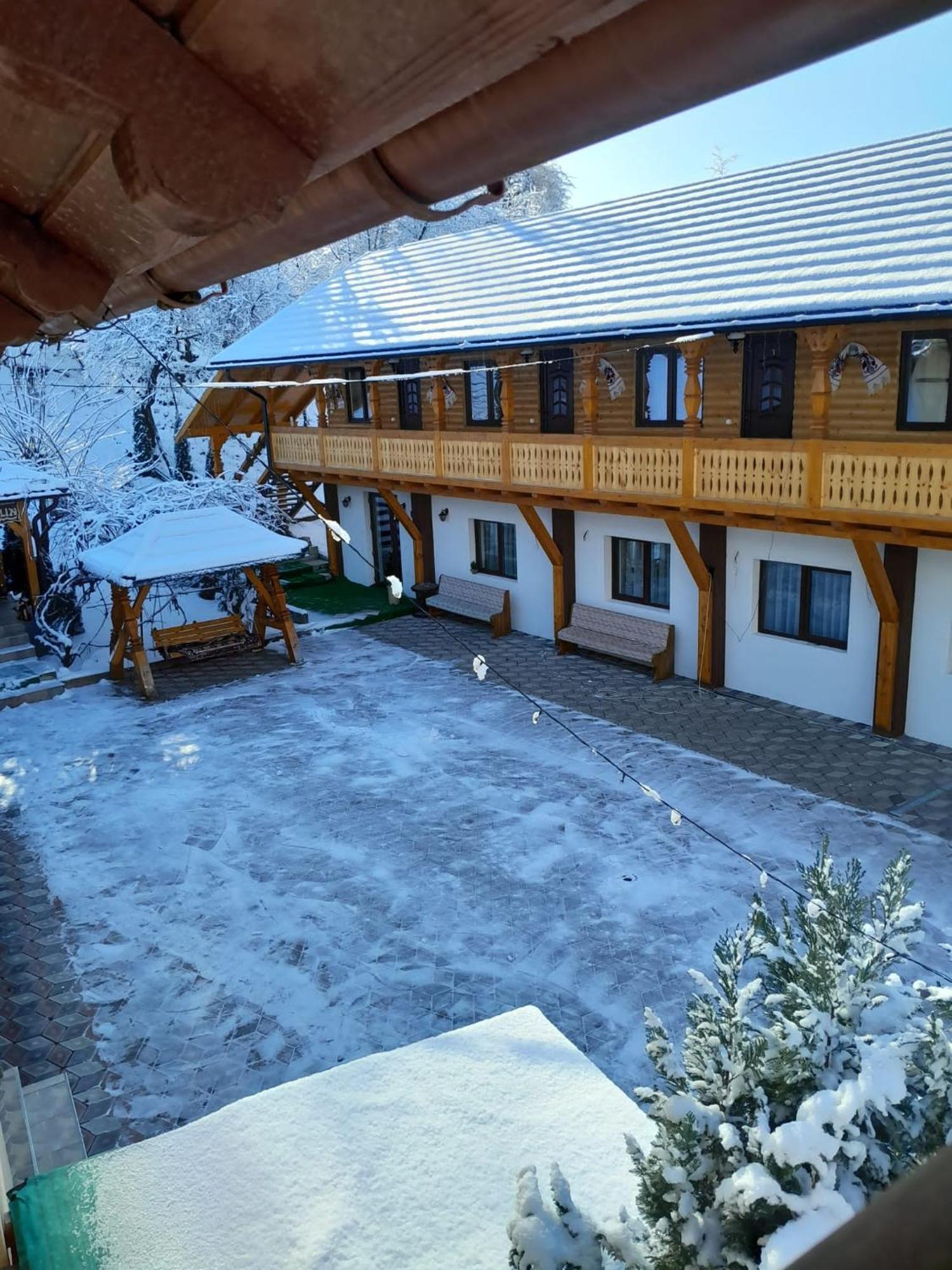 Pensiunea Malinul Bîrsana Exteriör bild